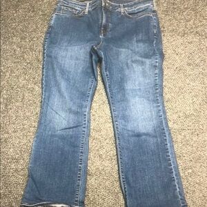 NYDJ BARBARA BOOTCUT Womens Size 12 Medium Wash Lift Tuck